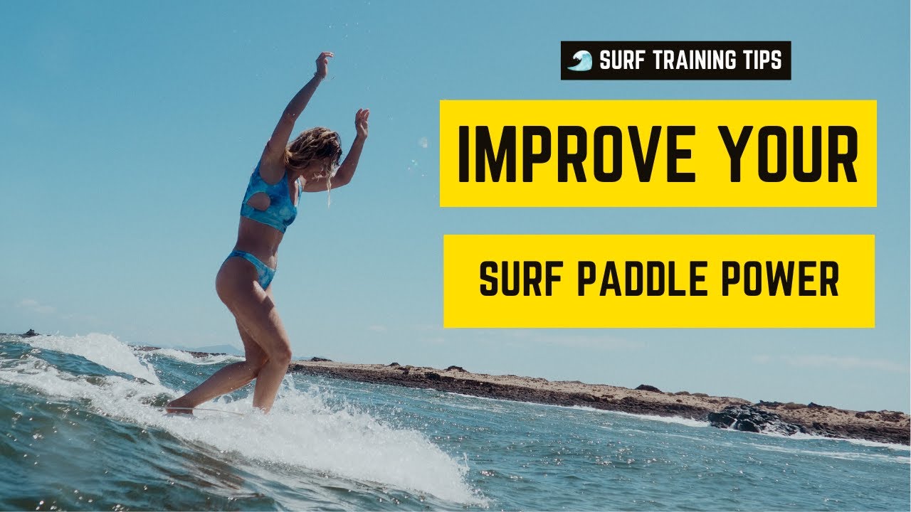HOW TO BUILD PADDLE POWER AND ENDURANCE AT HOME. PADDLE EXERCISES FOR SURFERS | Tehillah McGuinness
