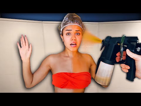 Video: For en spray tan?