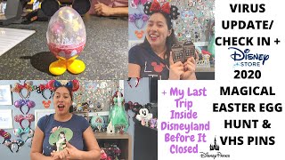 Coronavirus/Life Check In + Disney Store 2020 Easter Egg Hunt + More VHS Mystery Pins?!