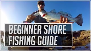 Beginner Saltwater Shore Fishing Guide - With Lures