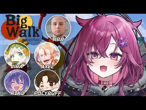 ◤Big Walk part 2◢ 5 vtubers and 1 bald dude | #JunoUmezono #VSPOEN