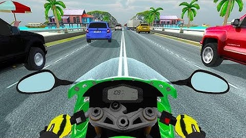 Highway Bike Traffic Racer 3D Gameplay Walkthrough - 4Gamesfun