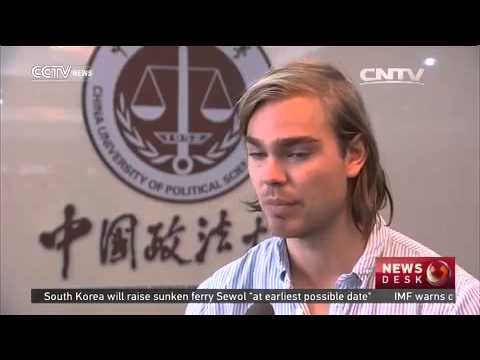 Increasing International Students Study Law in China - YouTube