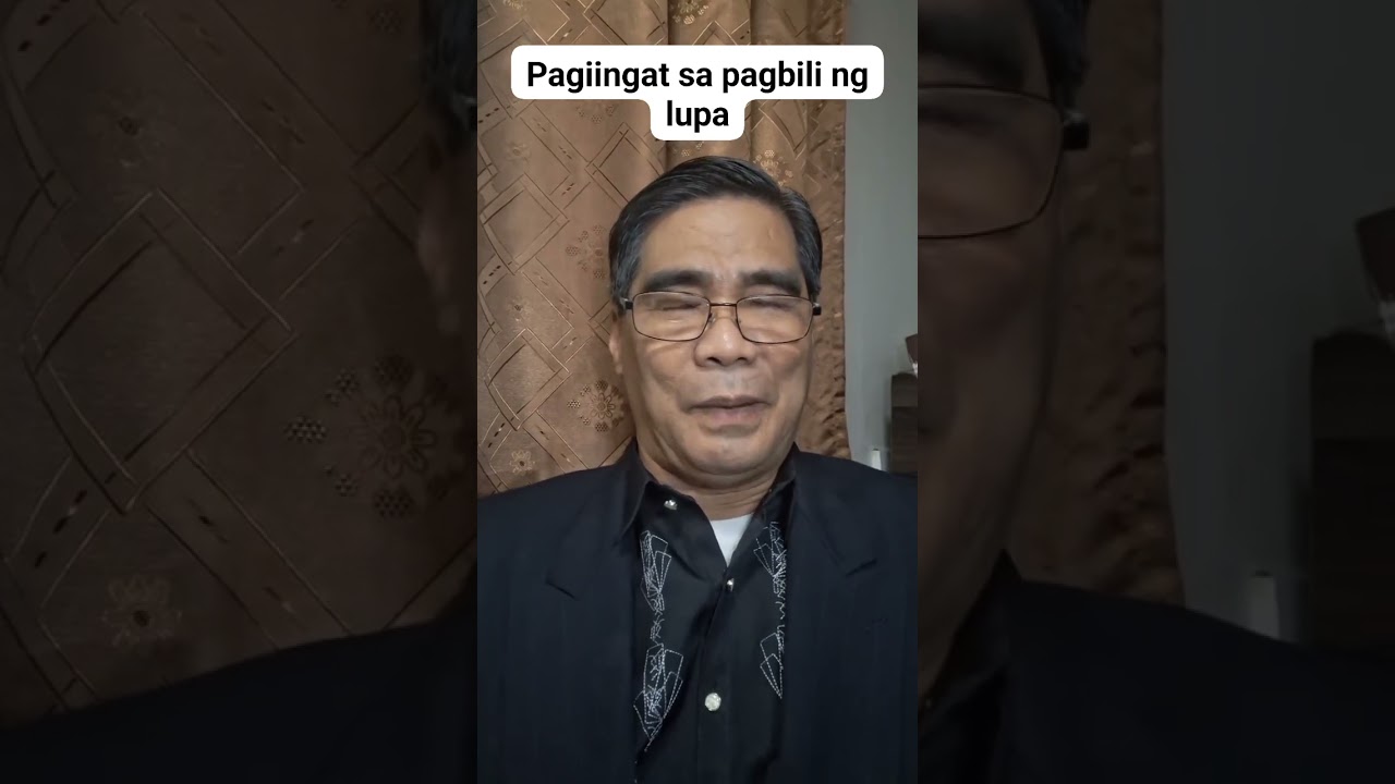 Pagiingat sa pagbili ng lupa