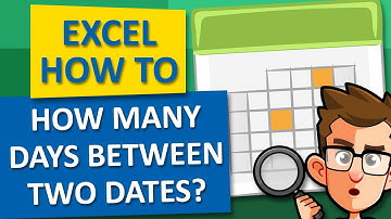 Calculate DAYS, MONTHS or YEARS Between Two Dates In Excel