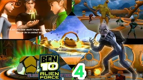 ben 10 vilgax attacks walkthrough Part 4 || ben 10 alien force || all aliens ||ben 10 gameplatform