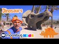 Blippi Visits Dinosaur Exhibition to Learn About Eggs and Fossils! | Jurassic Tv