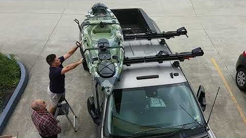 Yakima Showdown Kayak Loader - roof rack Installation