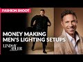 Money making lighting setups photographing men  inside fashion and beauty photography w lindsay