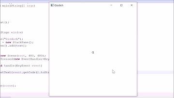 Java Tutorial 54 JavaFX   GUI   Handling Keyboard Inputs