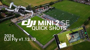 DJI Mini 2 SE Features | All Quick Shots | BEST BEGINNER DRONE | Update v1.13.10 | 2024