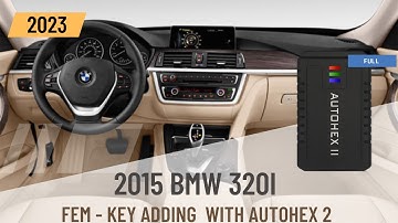 2015 BMW 320i- FEM Key Add with AutoHex 2 & GT100