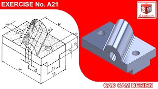 Famous SolidWorks Tutorial for beginners Exercise A21 Net Worth