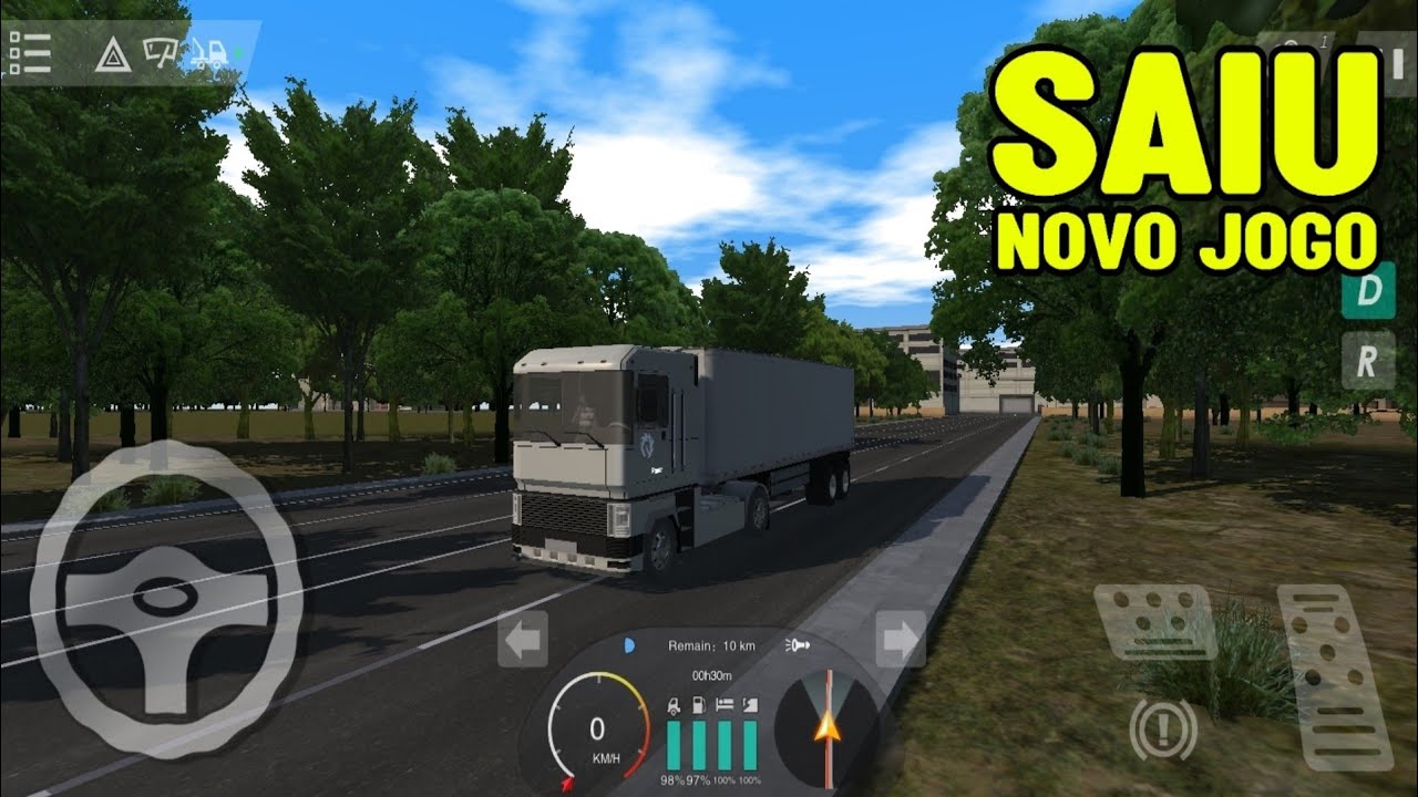 Lançou! Novo jogo de caminhão para Android/Euro Truck of Reality Simulator  - YouTube