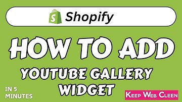 How to add YouTube Gallery video on Shopify store | Display YouTube | elfsight widget