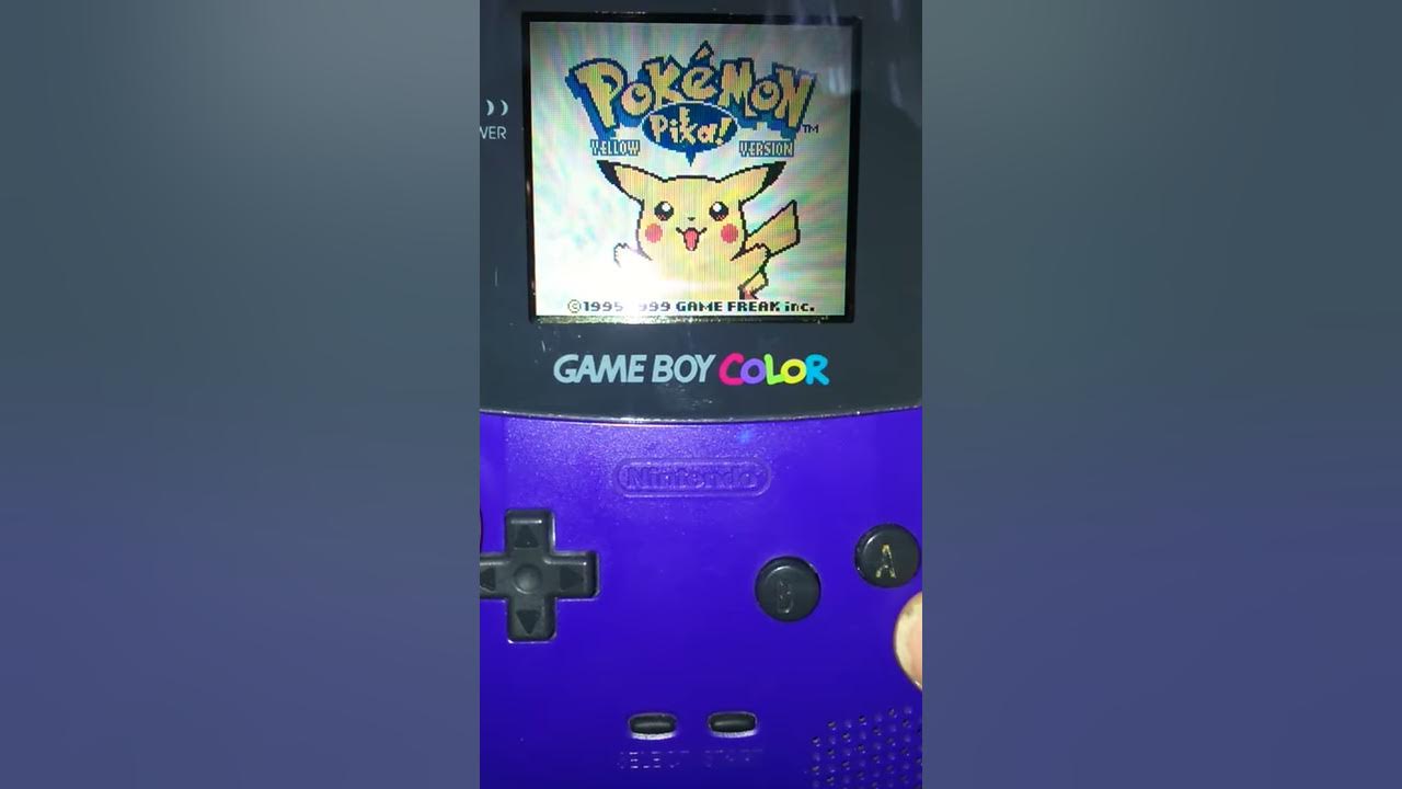 Pokémon Yellow Version - Game Boy Color - Nerd Bacon Magazine