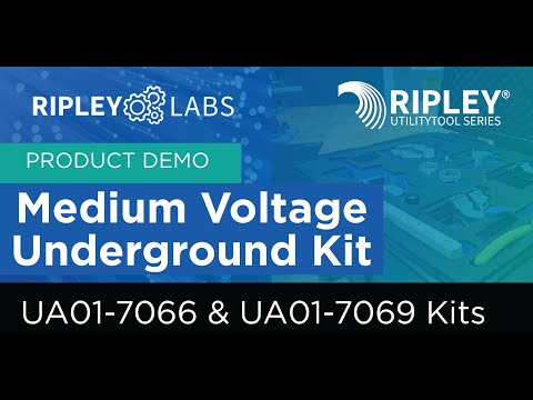Ripley Labs Demo: UtilityTool Series Medium Voltage Underground Cable Prep Kit - video from Ripley Tools