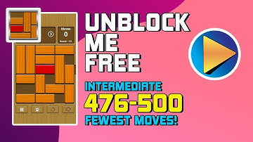 Unblock Me FREE Intermediate Levels 476 to 500 Walkthrough [100% Perfect!]