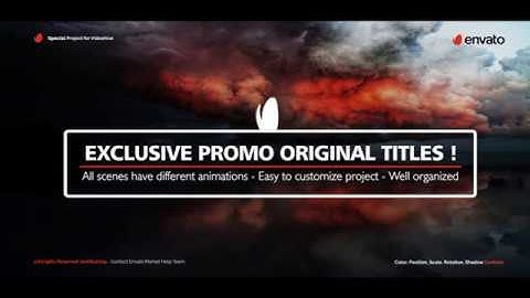 Epic Titles | Apple Motion Templates