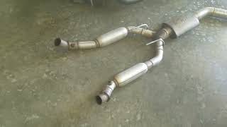 1989 Thunderbird SC exhaust