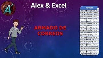📧 CREAR CORREOS AUTOMÁTICO con NOMBRES y APELLIDOS |⚡Función CONCATENAR en Excel | Tutorial COMPLETO