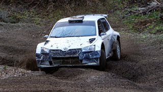 Test Day - Lucas Simões / Gonçalo Cunha | Skoda Fabia Evo Rally2  | Fafe 2025 | CPR 2025 | Full HD