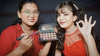 ASMR I Doing My Elder Sister Most Relaxing Makeup 💄🍒