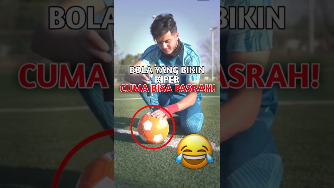 Bola yang bikin kiper cuma bisa diam!😭