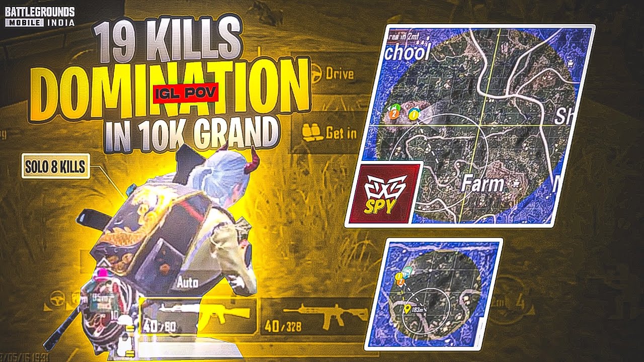 BGMI COMING BACK || SOLO 8 KILLS WWCD || 19 KILLS DOMINATION 🌝 - YouTube
