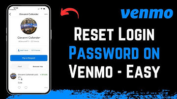 How to Reset Venmo Login Password !
