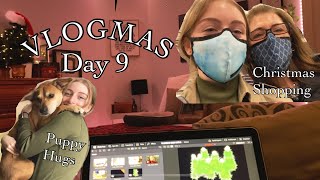 VLOGMAS DAY 9 | redoing my room, Christmas shopping, puppy hugs by Corinne Carole 55 views 3 years ago 14 minutes, 16 seconds
