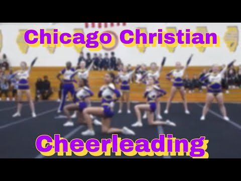 Chicago Christian High School - Comet Cheerleading Invitational 2019