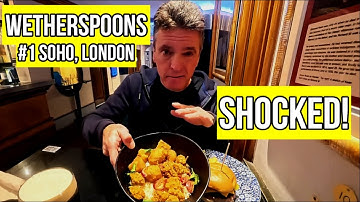 I Ate Lunch at Wetherspoons and I Was SHOCKED! #1 Montagu Pyke, Soho, London