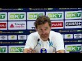 Conférence de presse AS Monaco - Olympique de Marseille ( 2-1 ) (1/16 de finale)  / 2019-20