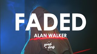 Faded - Alan walker (Lyrics)