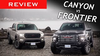 Comparison: GMC Canyon Denali vs Nissan Frontier Pro-4X Review
