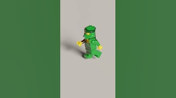 Lego blender animation | Walk cycle