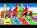 5 Giant Duck, Monkey, Piglet, chicken, dog, mammoth,tiger, Sheep, Transfiguration funny animal 2023