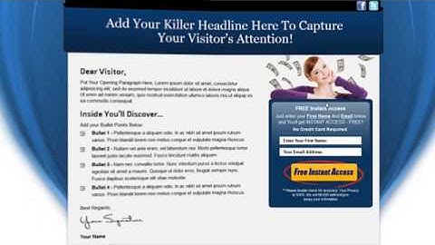 TLC Platform - Adding Social Links To Squeeze Pages