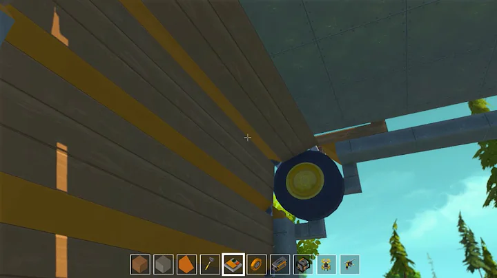 Scrap Mechanic Garage Door
