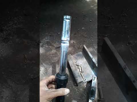 Shock depan patah