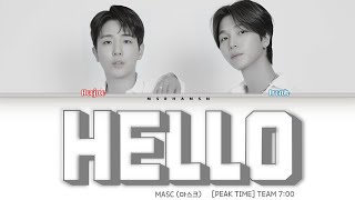 [PEAK TIME | TEAM 7:00 |팀7시] MASC (마스크) – Hello (여보세요) [Han|Rom|Eng] Color Coded Lyrics