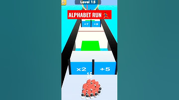 MERGE ALPHABET RUN /// level 15 #shorts  #alphabet #alphabetlore #lore
