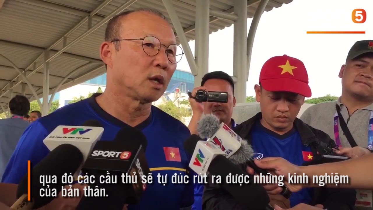 Tùng Lê Sport5 HLV Park Hang-seo nói gì trước trận gặp Pakistan?