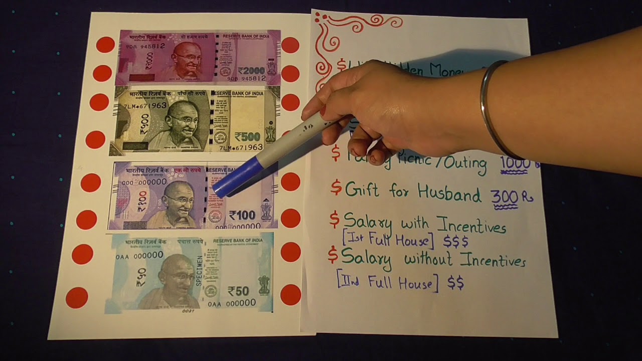 Kitty Party Paisa He Paisa Theme Money Tambola Housie Game with Unique