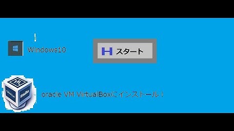 Oracle VM VirtualBoxにWindows10をインストールする方法