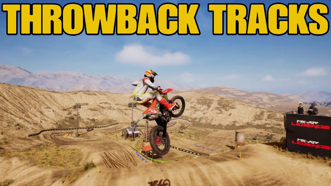 Mx vs Atv legends.New Throwback Tracks From Alive PS5 Gameplay YouTube