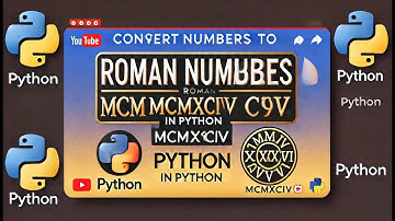 Convert Numbers to Roman Numerals with Python! 🐍