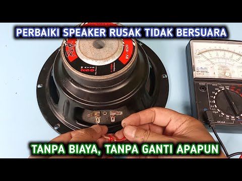 Video: Bagaimana cara memperbaiki speaker sendiri?