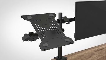 Artikel Laptop +Monitor Desk Mount Adjustable Monitor Arm  Installation  Video